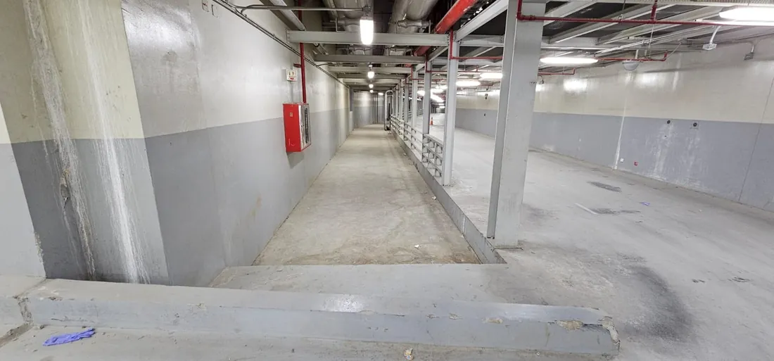 MEP service corridors — KFSH Dammam