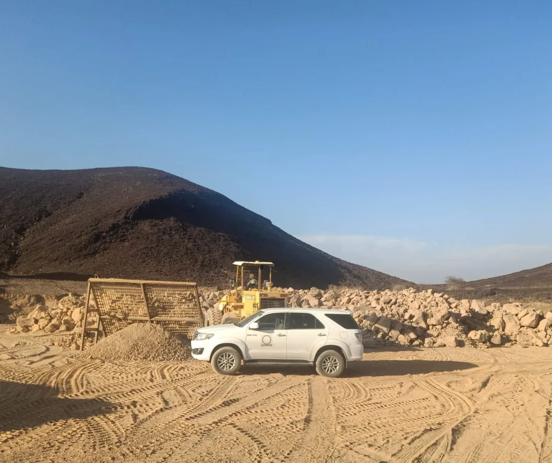 Earthworks supervision — Madinah region